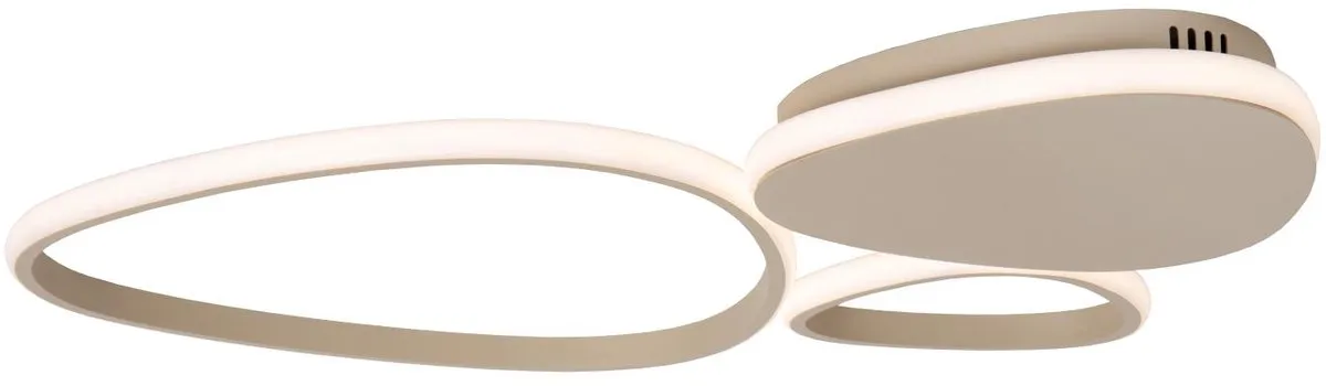 Lucide SAMLING Plafonnière LED 30W 2700K/4000K - Taupe