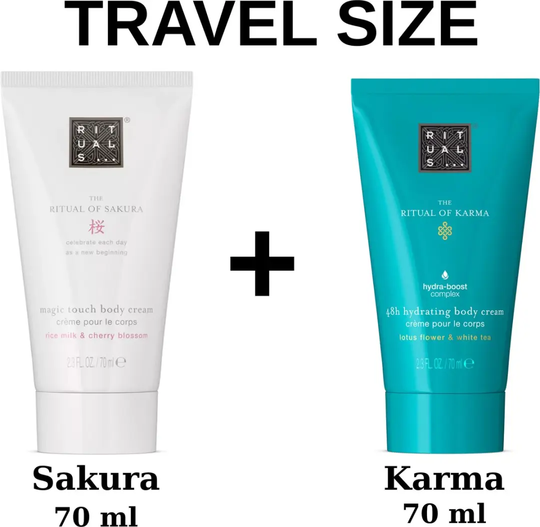 Rituals Sakura & Karma Body Cream Travel Set