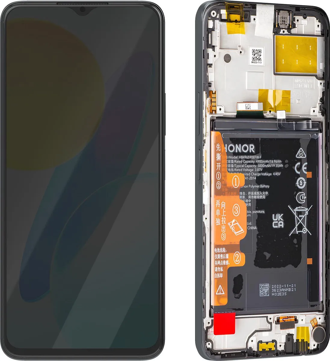 Honor X8 5G - 5000mAh - Zwart