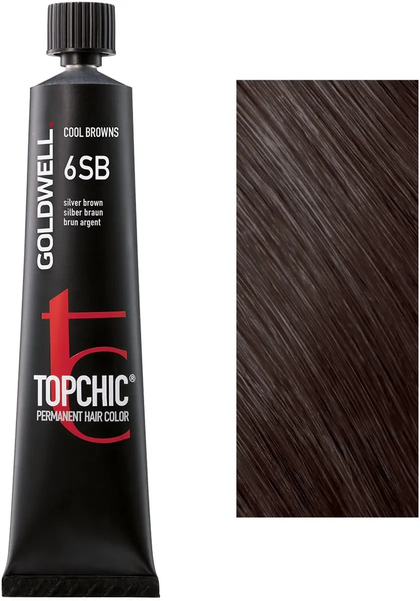 Goldwell Topchic Tube 60ml - 6SB Bruin Permanent
