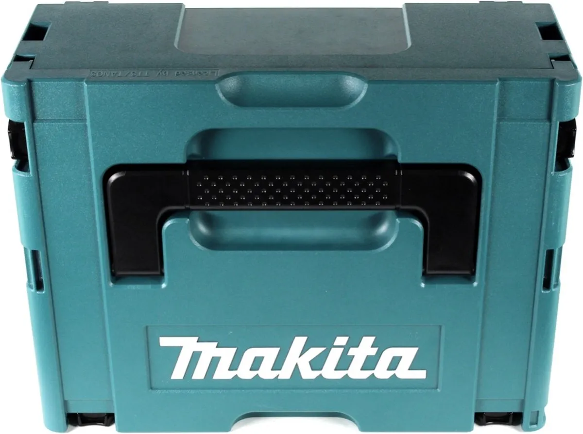 Makita DGA 511 RG1J Haakse Slijper 18V 125mm - 6.0Ah Accu + Lader