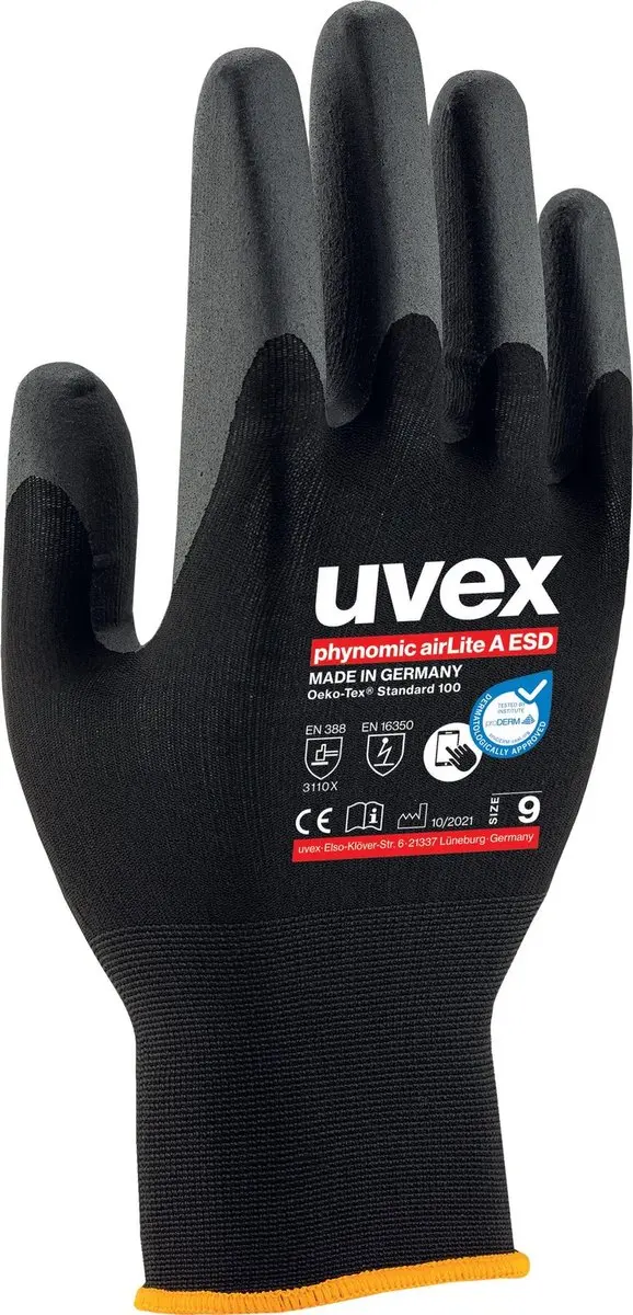 Uvex 6037 Montagehandschoen