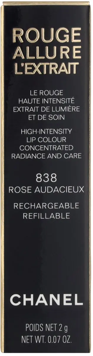 Chanel Rouge Allure L'Extrait Lipstick 2ml - #838 Rose Audacieux