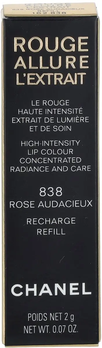 Chanel Rouge Allure L'Extrait Lipstick 2ml - #838 Rose Audacieux - afbeelding 6 van 6