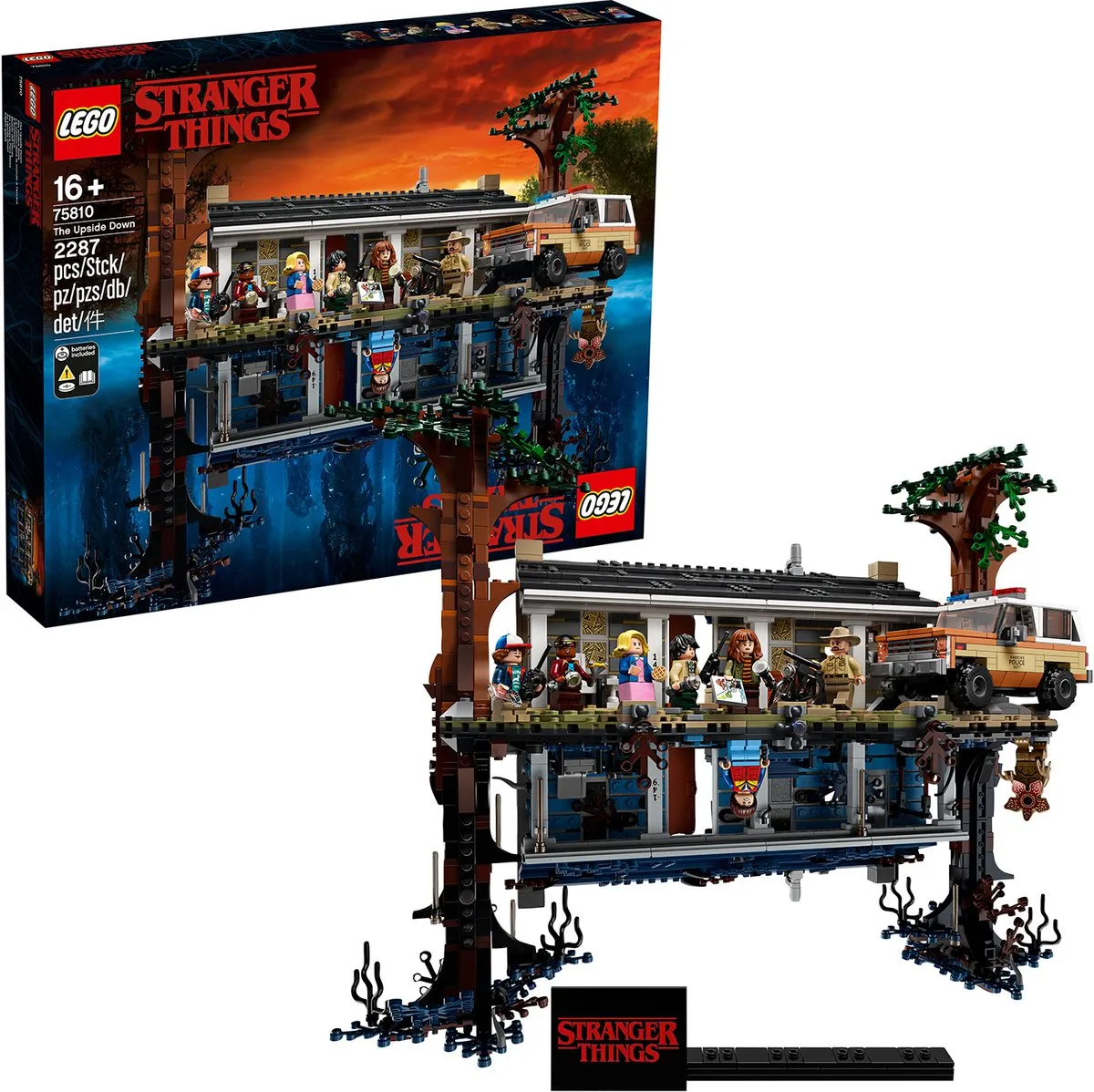 LEGO Stranger Things The Upside Down 75810 - 2287 Stukken - afbeelding 6 van 6
