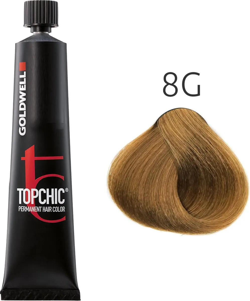 Goldwell Topchic Tube 60ml - 8G Bruin Permanent