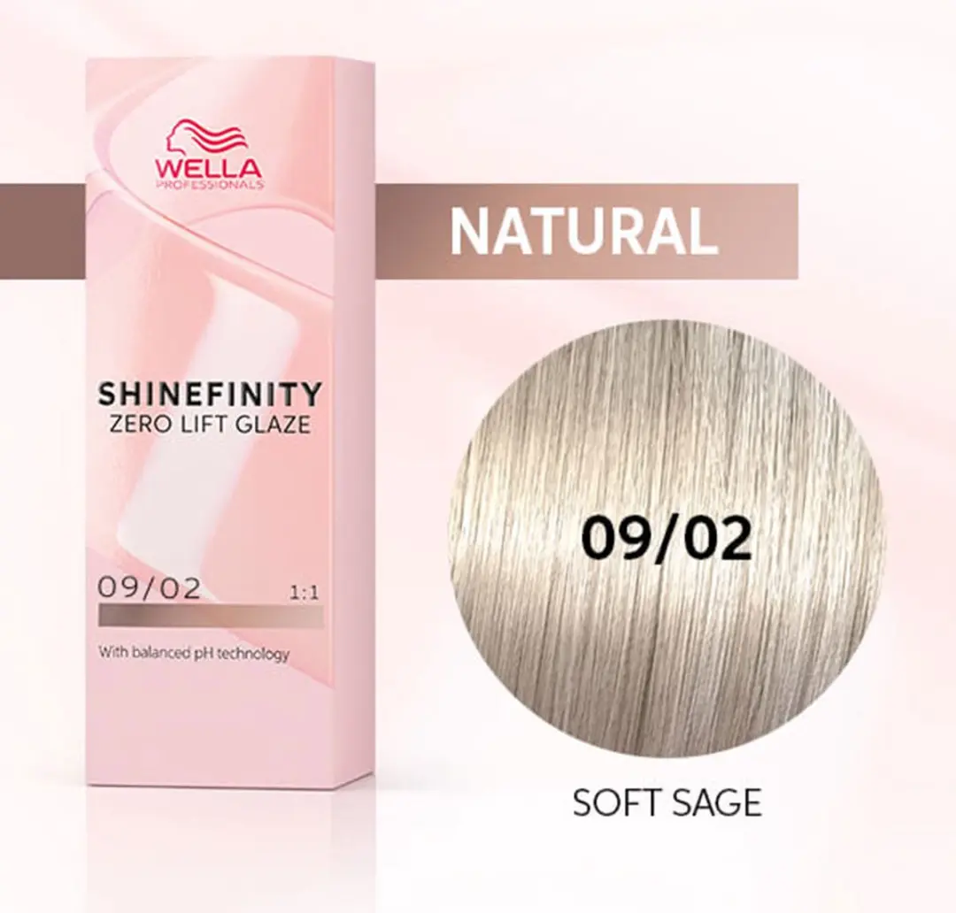 Wella Professionals ShineFinity Haarverf 09/02 - 60ml