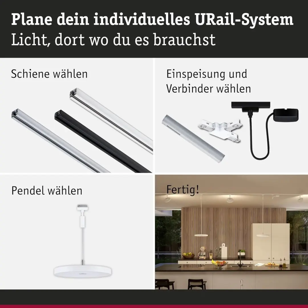 Paulmann Hildor LED Railspot URail 15W Wit
