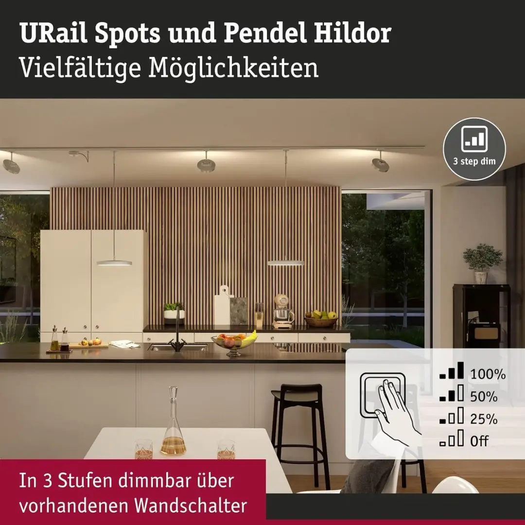 Paulmann Hildor LED Railspot URail 15W Wit