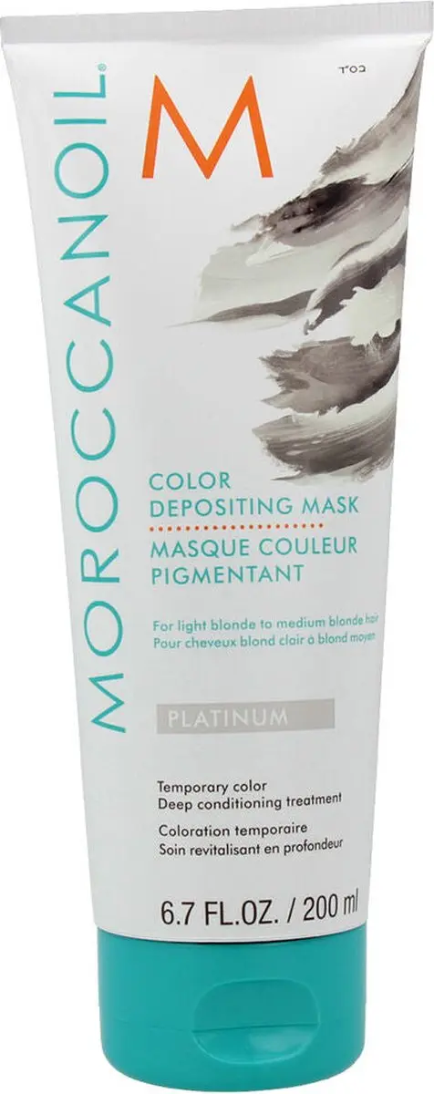 Moroccanoil Color Depositing Mask Platinum - Haarmasker 200ml