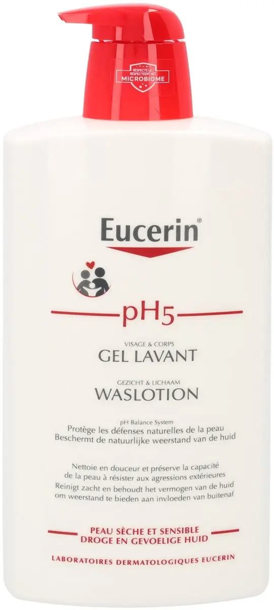 Eucerin Waslotion 1000ml