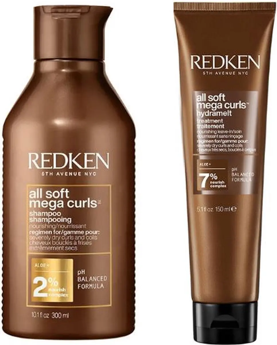 Redken All Soft Mega Curls Shampoo & Hydramelt