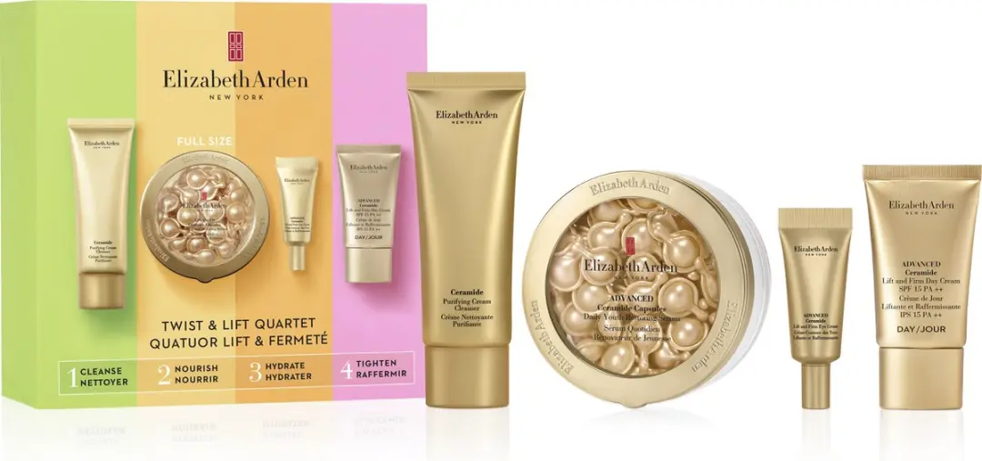 Elizabeth Arden Advanced Twist & Set Ceramide Set 4 Stuks