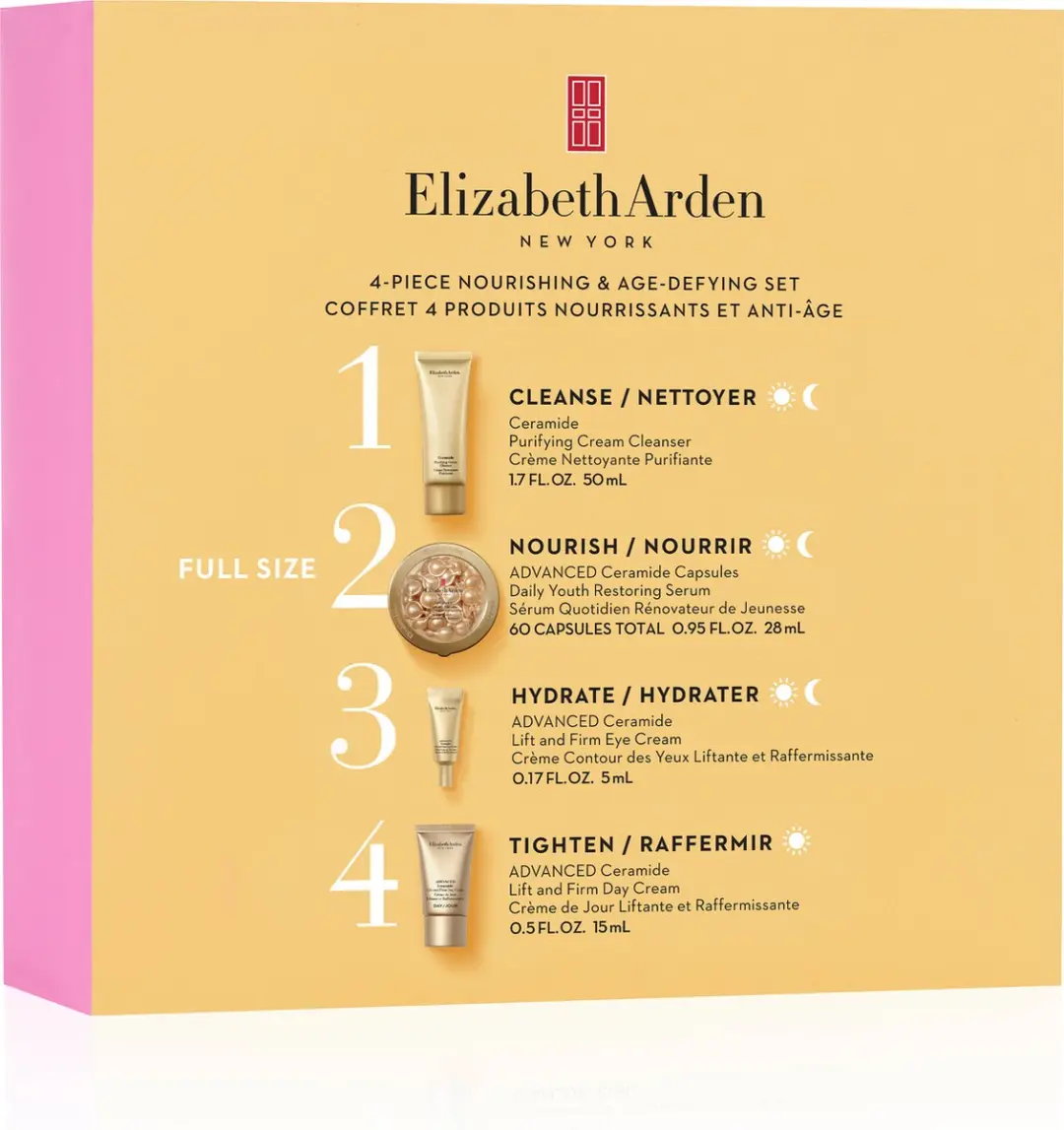 Elizabeth Arden Advanced Twist & Set Ceramide Set 4 Stuks - 50ml
