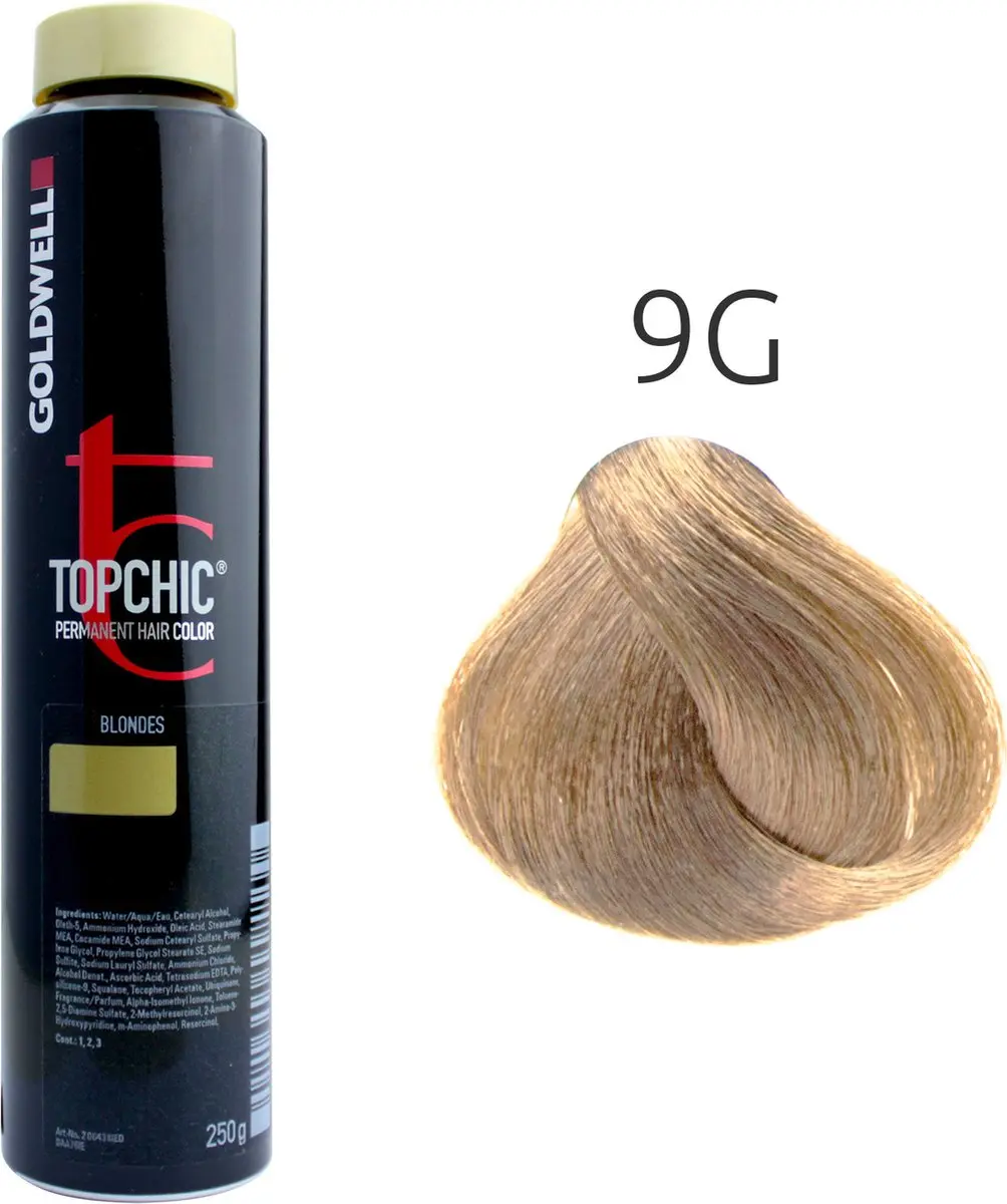 Goldwell Topchic Depot Bus 250ml - 9G Bruin Permanent