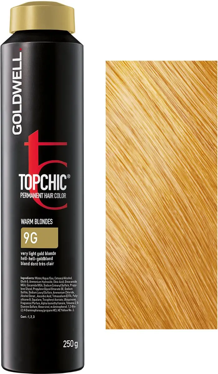 Goldwell Topchic Depot Bus 250ml - 9G Bruin Permanent