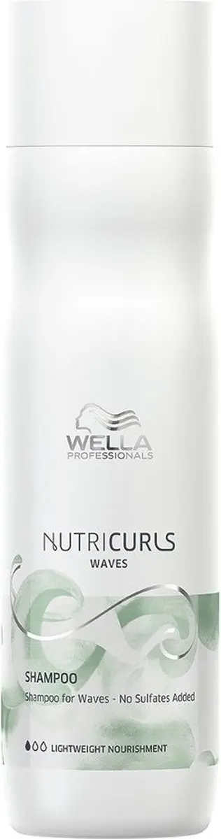 Wella Professionals Nutricurls Waves Shampoo 250ml