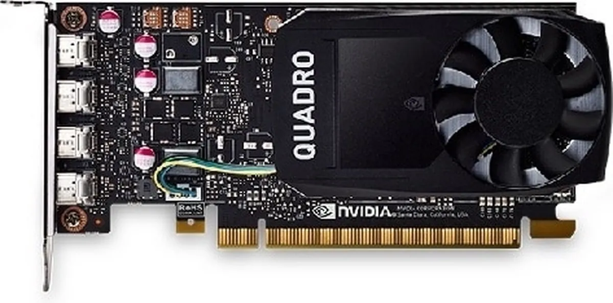 Dell Quadro P1000 4GB Videokaart - 490-BDXN