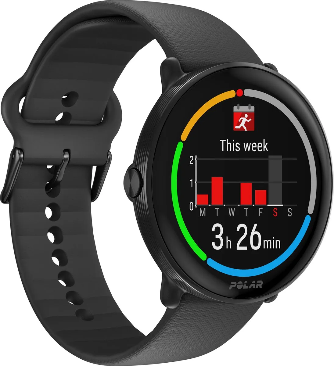 Polar Ignite 3 Smartwatch 43mm - Zwart