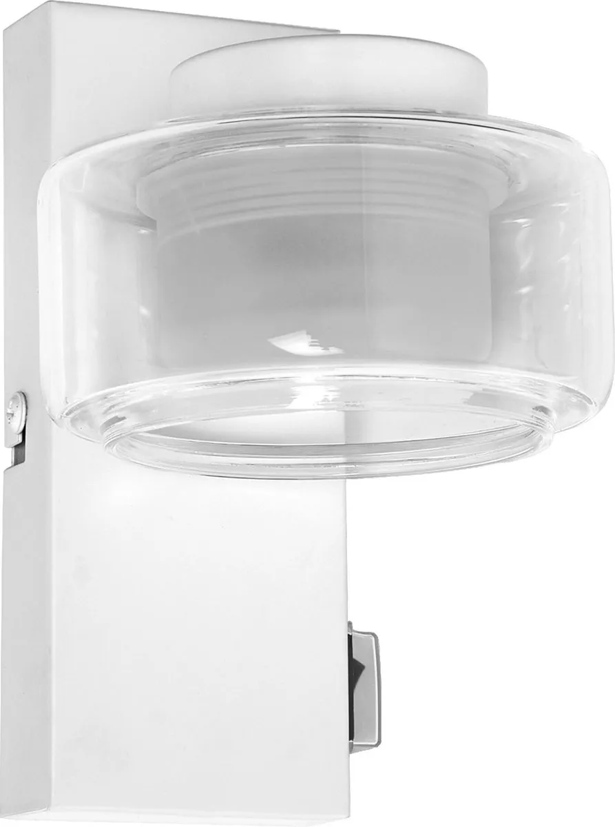 LEDVANCE Orbis Flame Wandlamp 5,5W 350lm IP44 - Wit