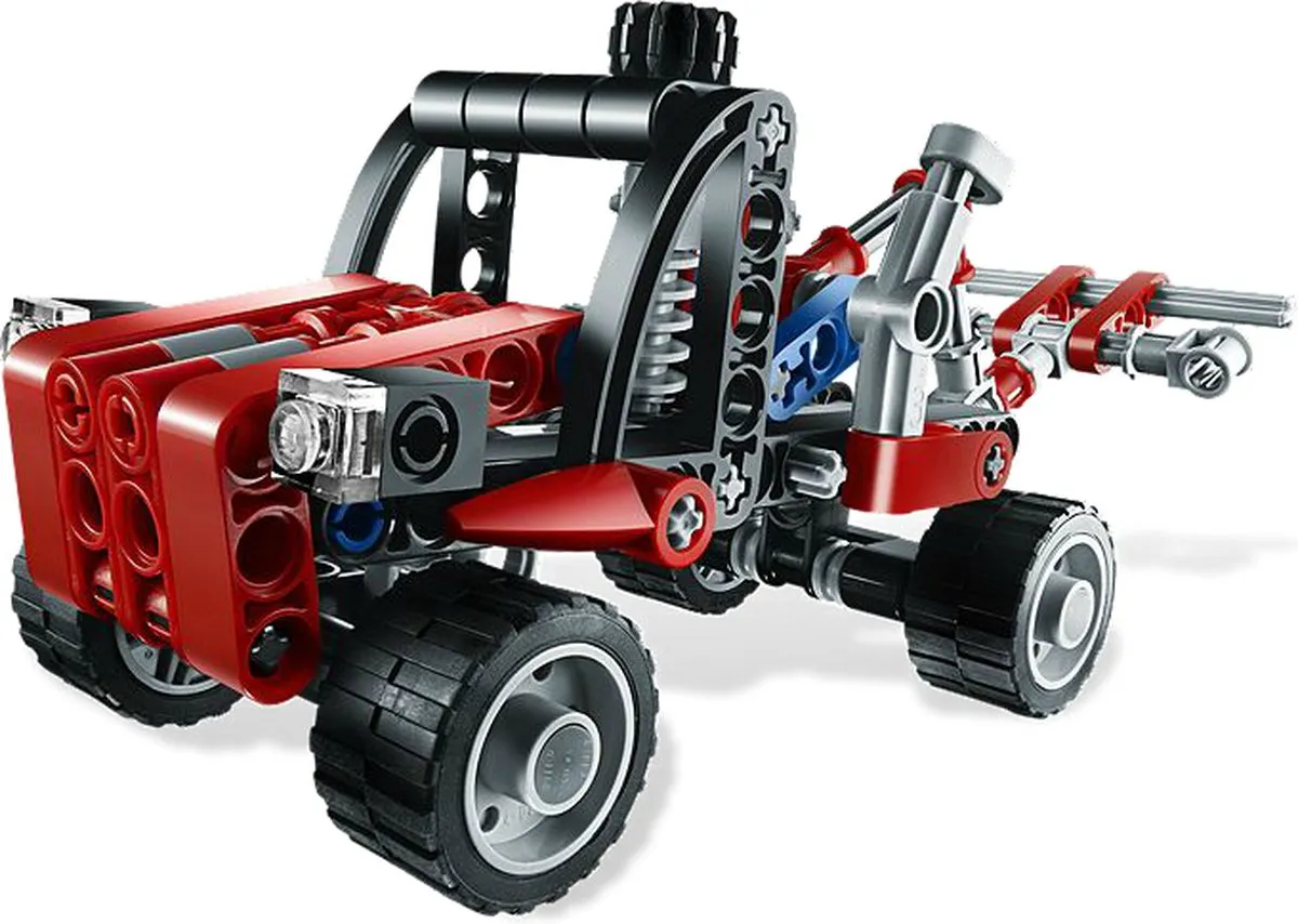 LEGO Technic Mini Containertruck 8065 - 119 Stukken - afbeelding 6 van 6