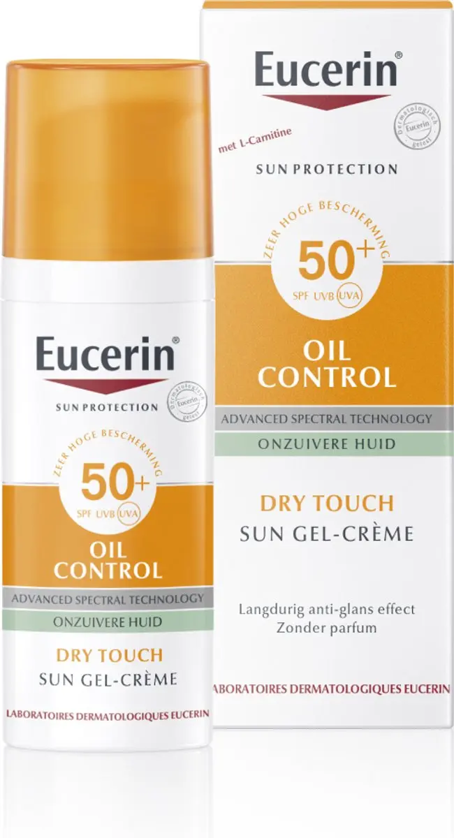 Eucerin Sun Oil Control Gel-Crème SPF 50+ Gezicht 50ml