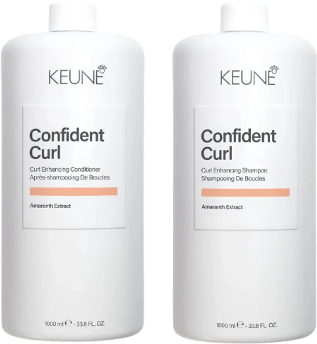Keune Care Confident Curl Shampoo & Conditioner 1000ml
