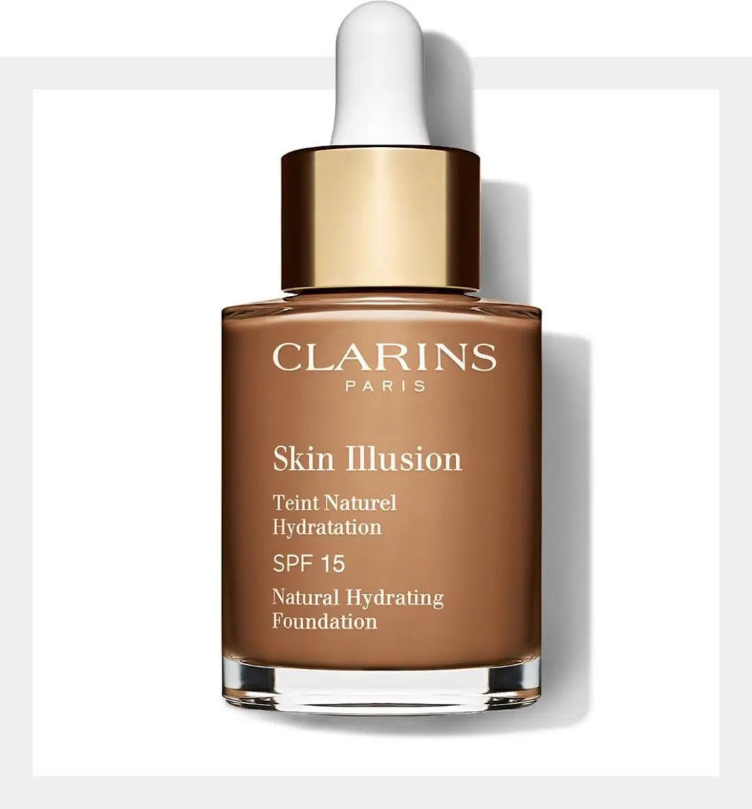 Clarins Skin Illusion Teint Naturel Foundation 115 Cognac - 30ml - afbeelding 6 van 6