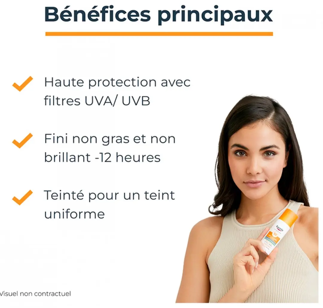 Eucerin Sun Oil Control Tinted SPF50+ 50ml