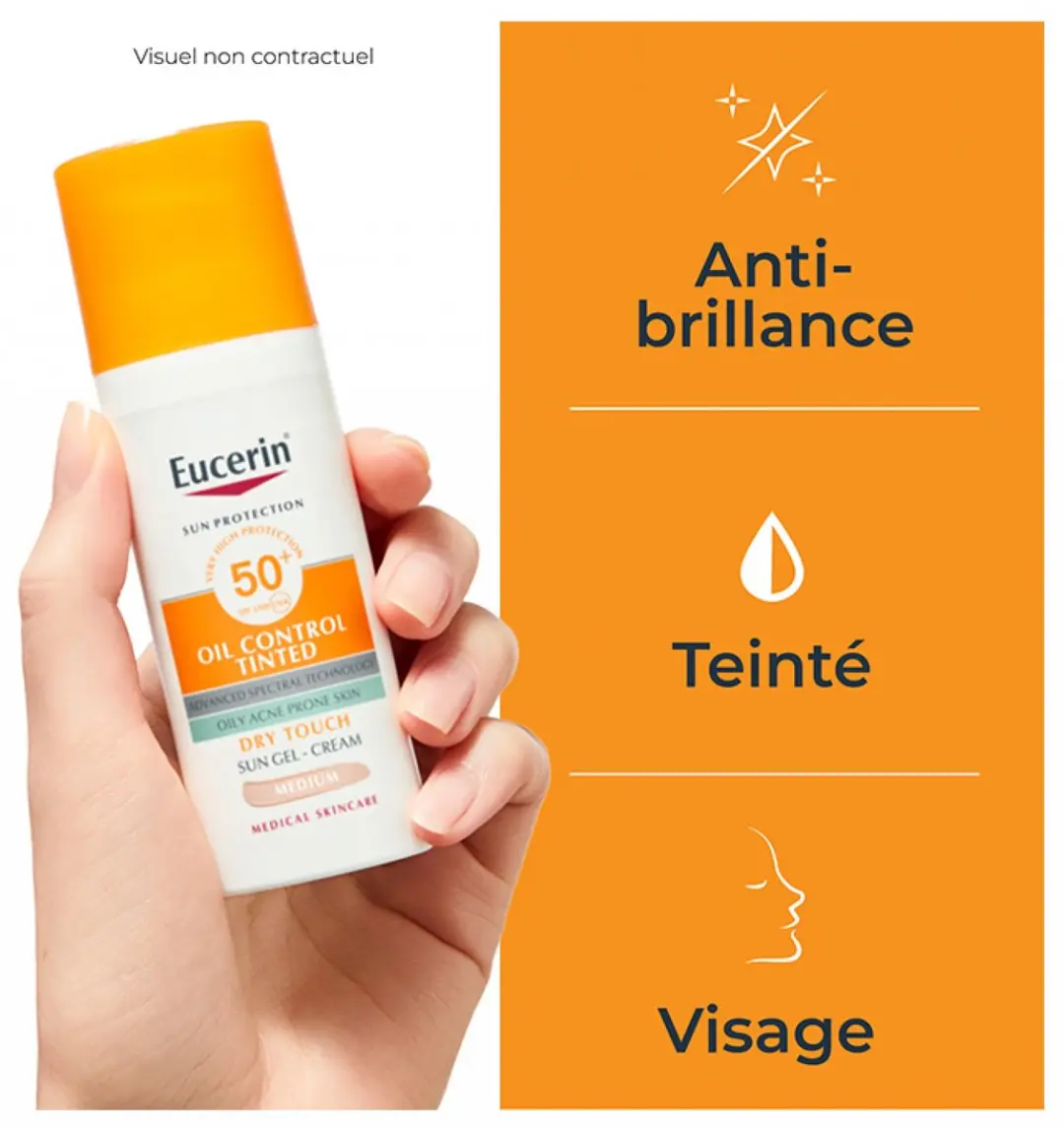 Eucerin Sun Oil Control Tinted SPF50+ 50ml