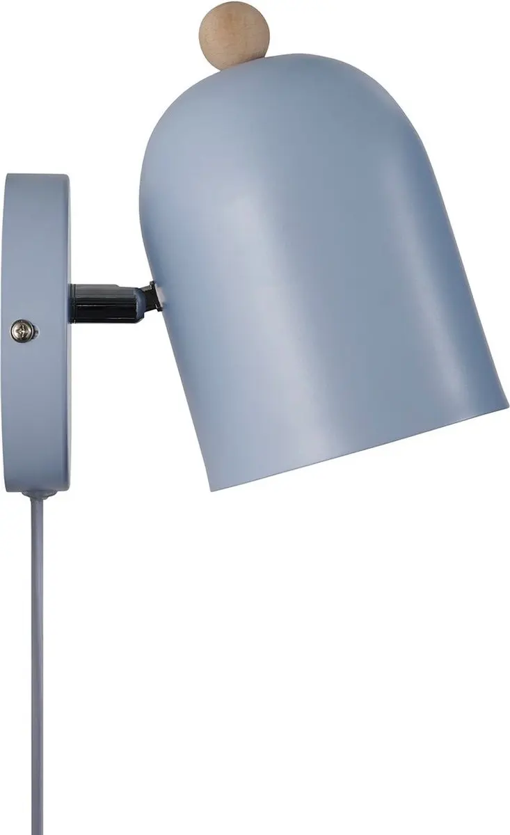 Nordlux Gaston Wandlamp E27 - Blauw Ø20cm