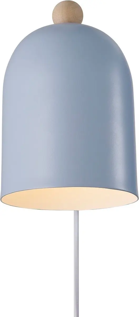 Nordlux Gaston Wandlamp E27 - Blauw Ø20cm