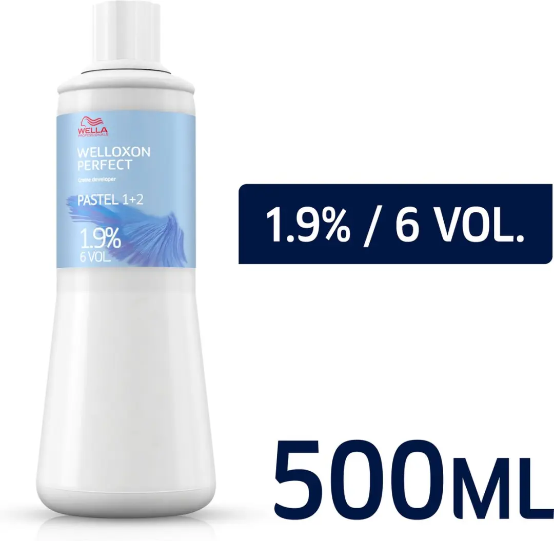 Wella Welloxon Pastel Oxydant 1.9% 500ml - Wit