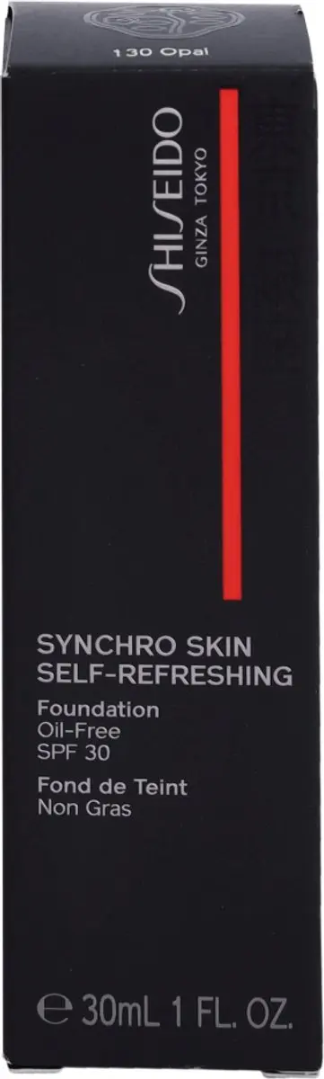 Shiseido Synchro Skin Self-Refreshing Foundation 130 Opal - 30ml - afbeelding 6 van 6