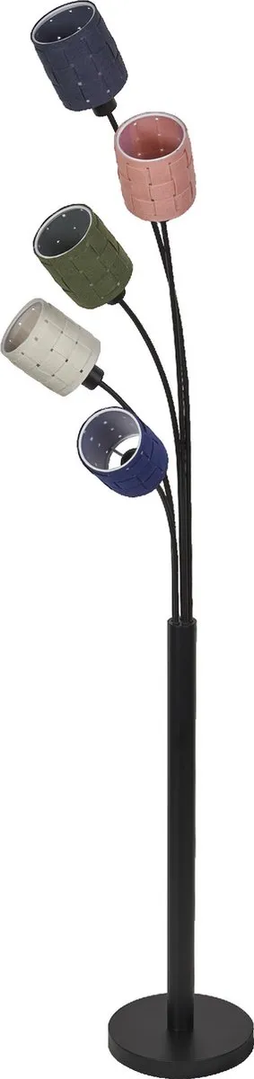 LEDVANCE Decor Felt Weaving Vloerlamp - 5 lampen - Veelkleurig