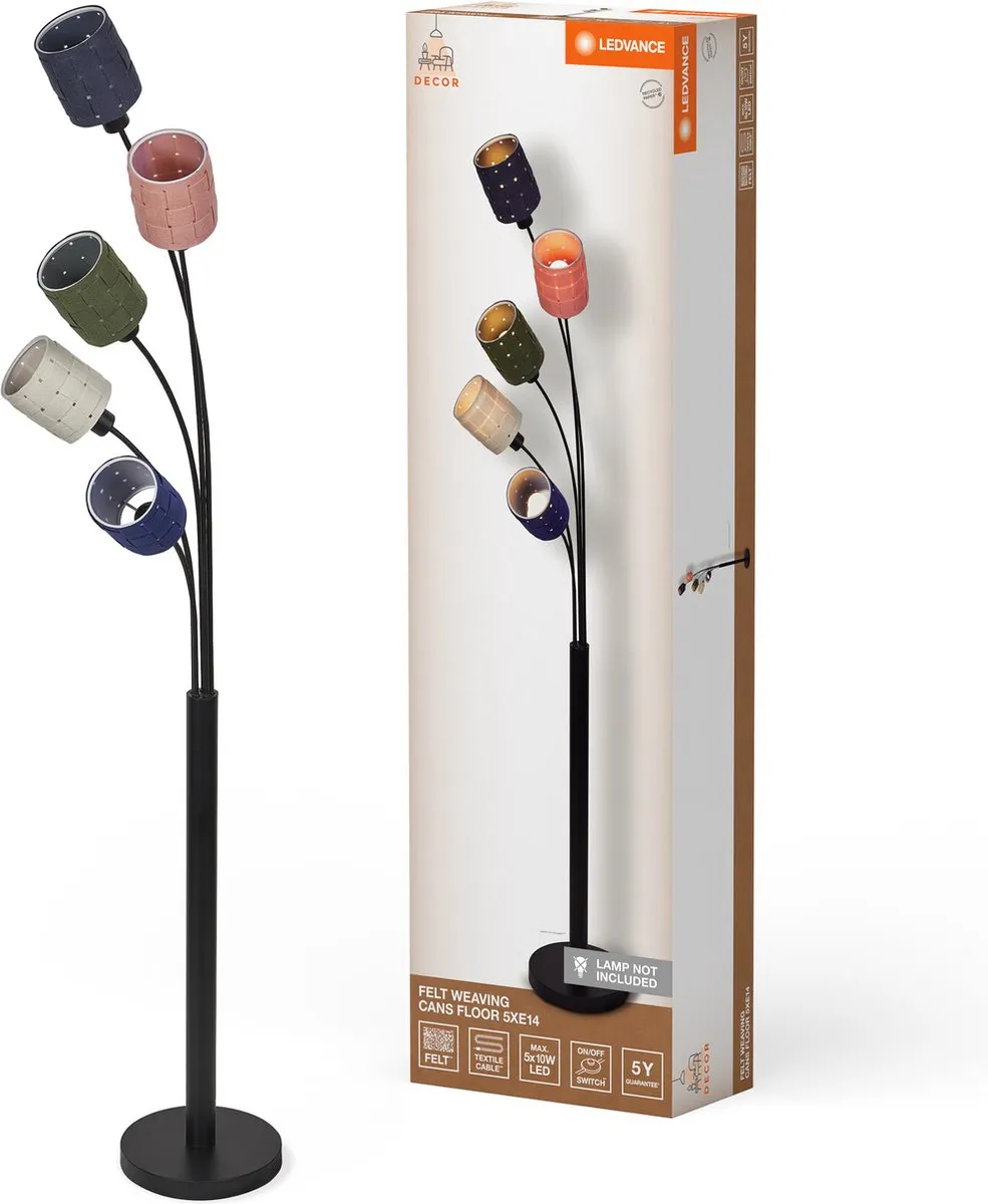 LEDVANCE Decor Felt Weaving Vloerlamp