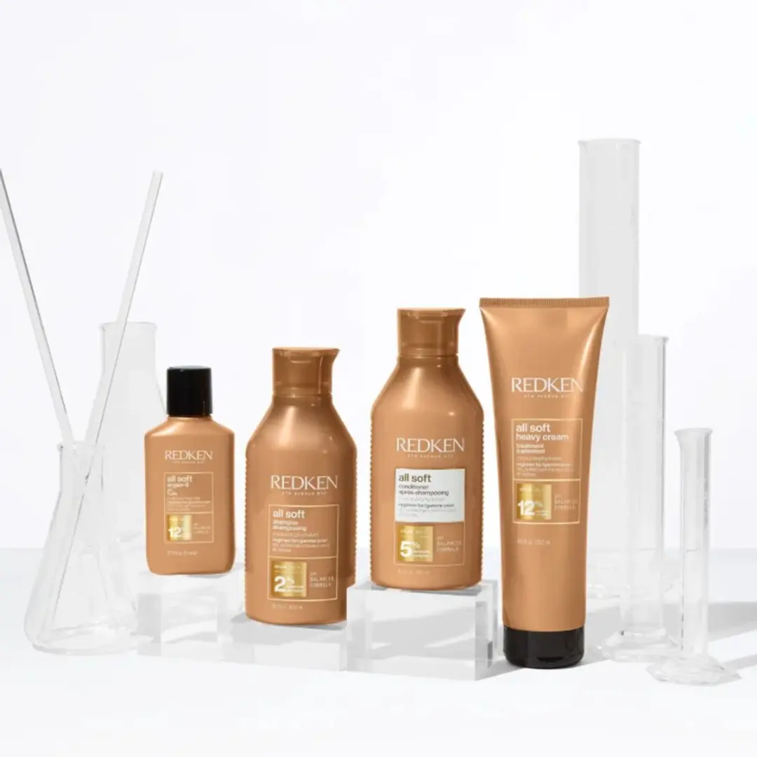 Redken All Soft Shampoo 3x300ml