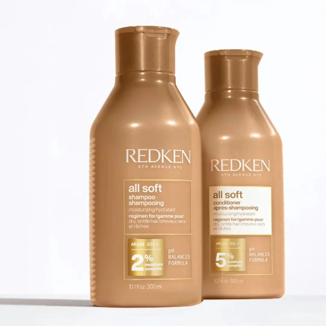 Redken All Soft Shampoo 3x300ml