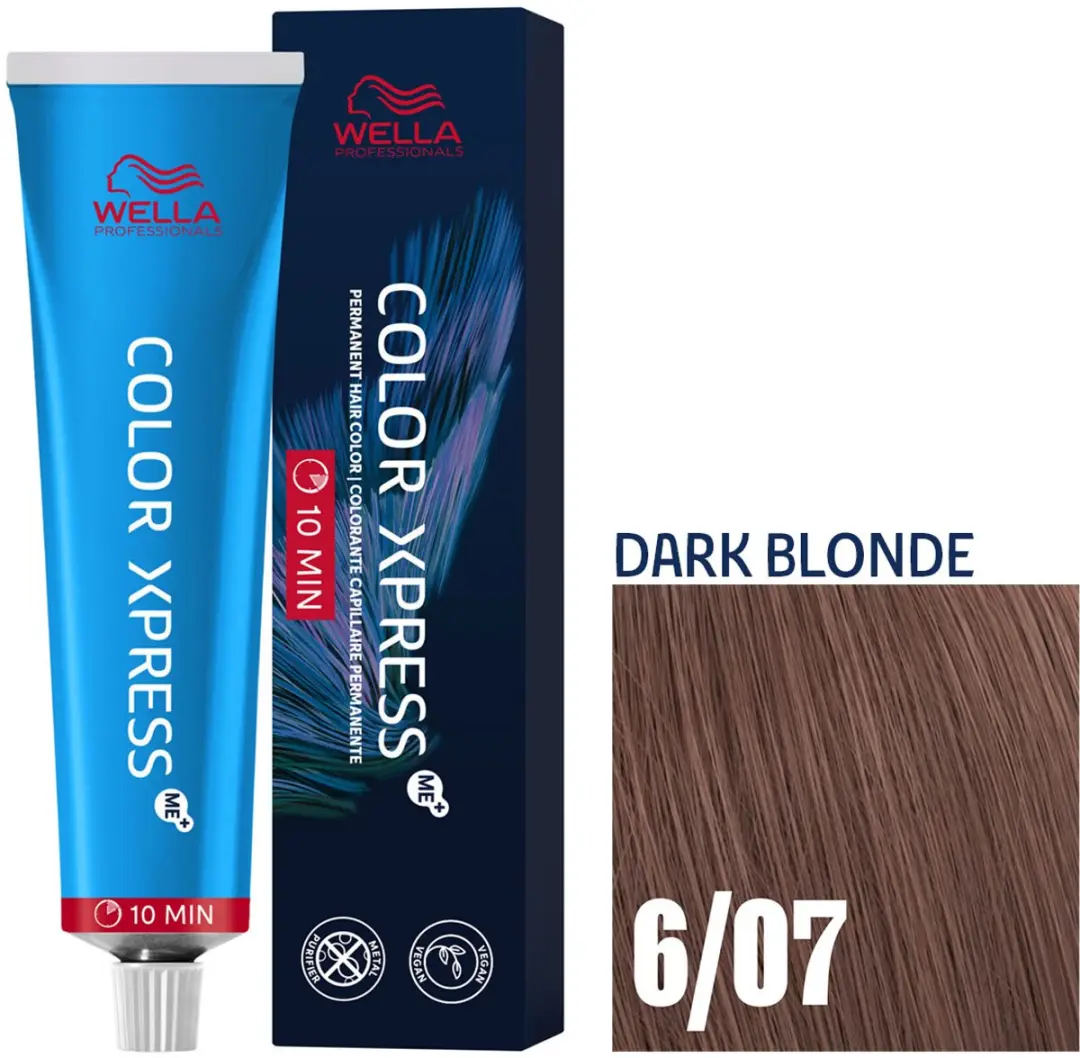 Wella Professionals Xpress Color Dark Blonde 6/02 - 60ml - Grijs