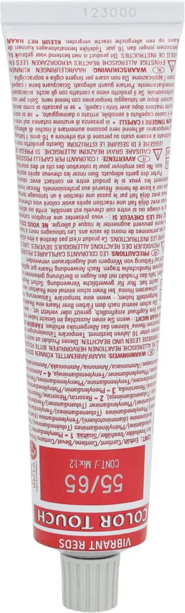 Wella Professionals Color Touch 55/65 Vibrant Reds Haarverf 60ml - afbeelding 6 van 6