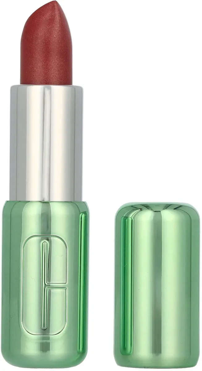 Clinique Pop Longwear Shine Lipstick 02 Bare Pop - 3.9g