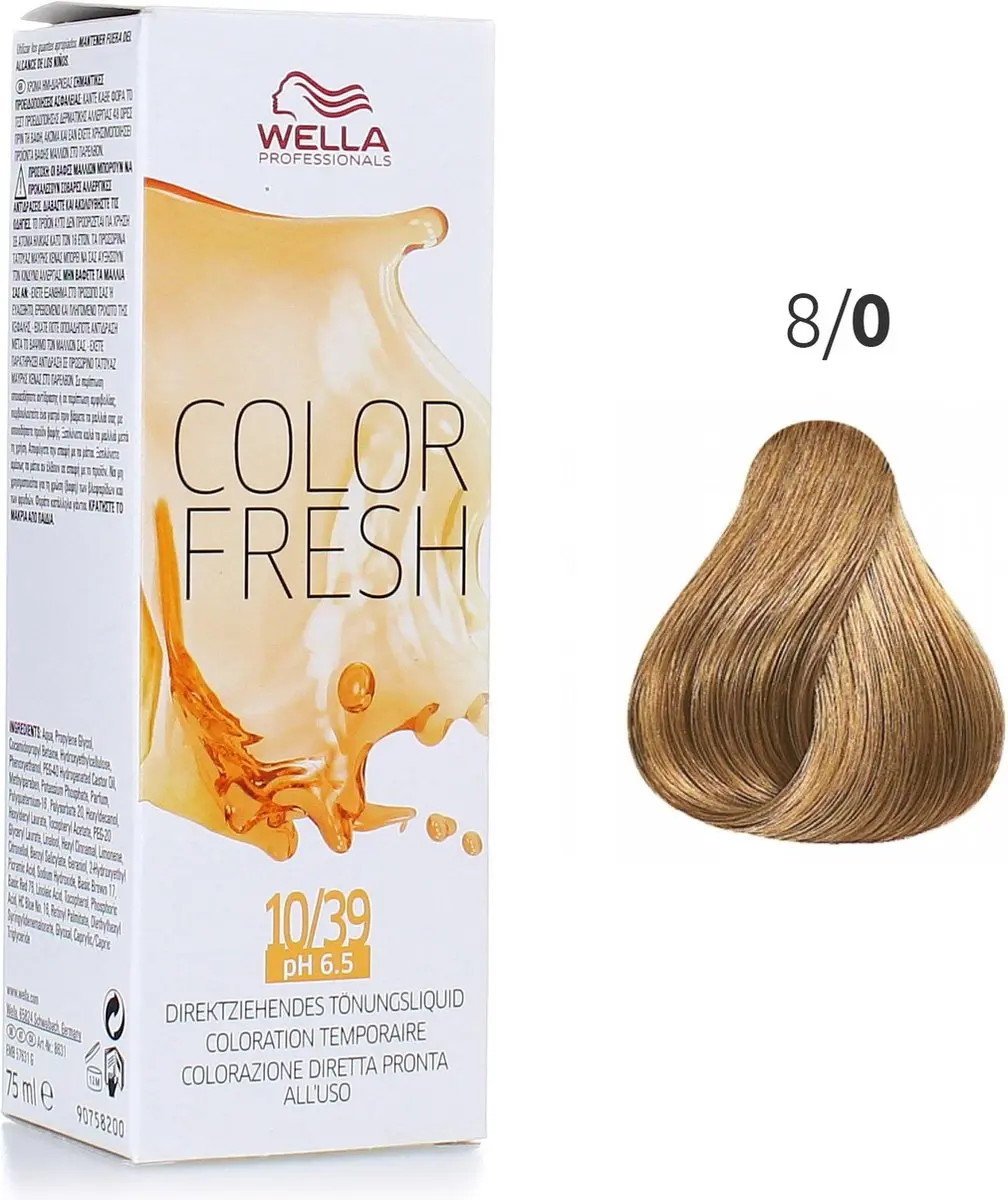Wella Professionals Color Fresh Haarverf 8/0 75ml
