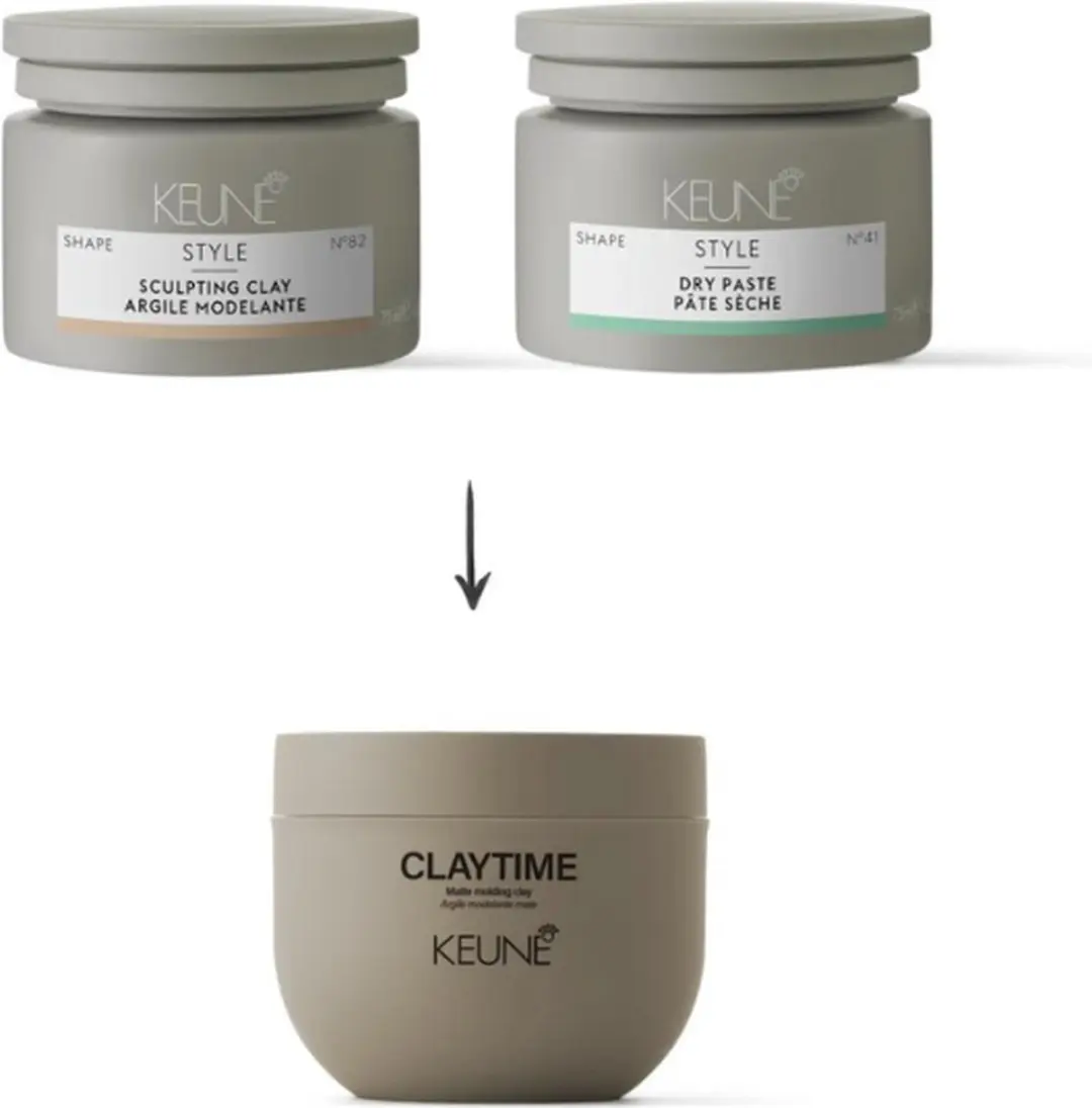 Keune Claytime Style Matte Molding Clay 100ml