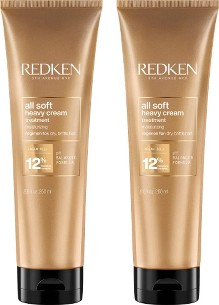 Redken All Soft Heavy Cream Mask 2x250ml