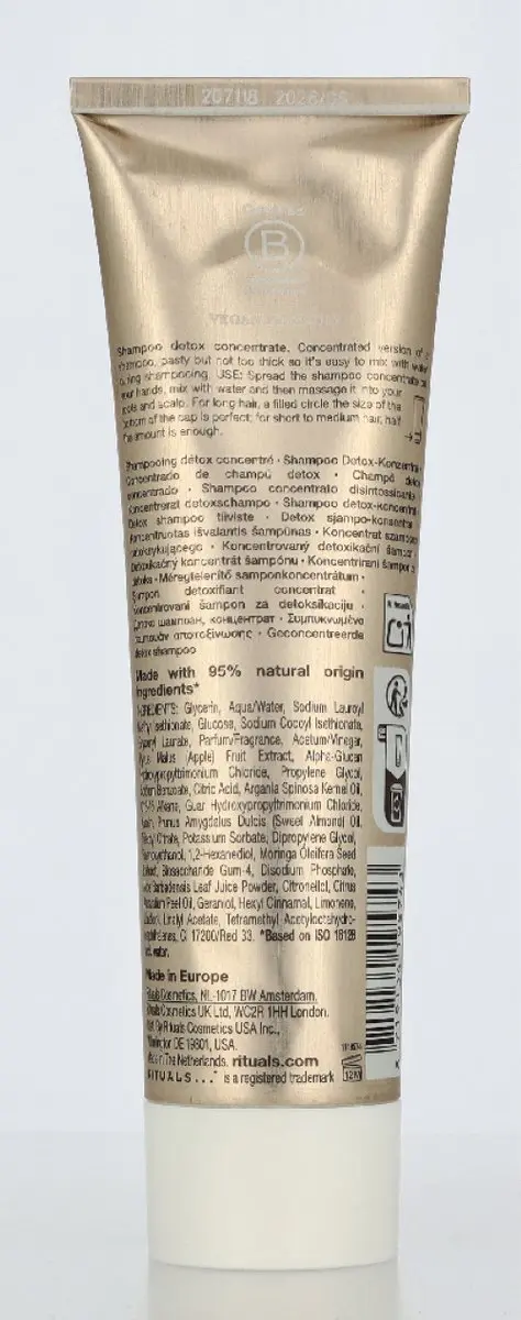 Rituals Detox Shampoo Concentrate 100ml