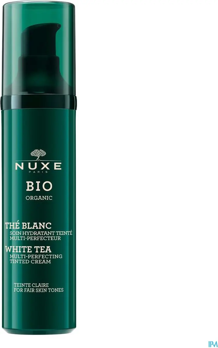 Nuxe Bio Organic White Tea Tinted Cream 50ml - Fair Skin
