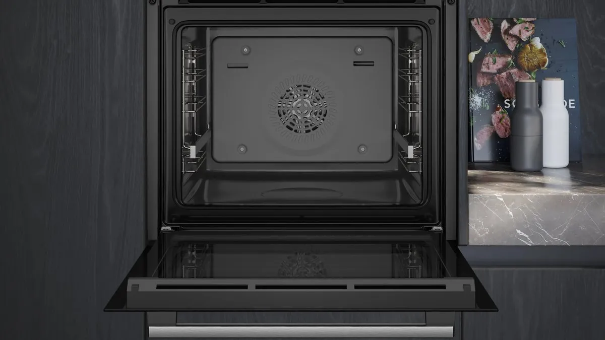 Siemens iQ500 HB537GES3 Inbouwoven 71L - Inox