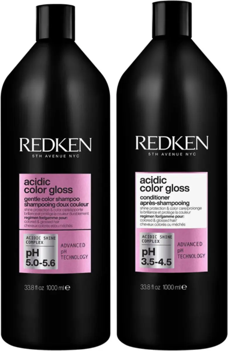 Redken Acidic Gloss Shampoo & Conditioner Set 2x1L