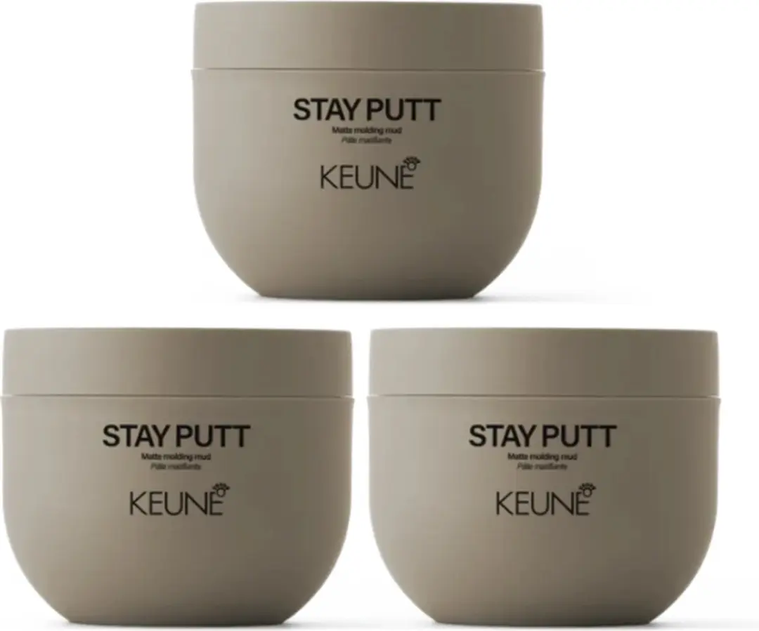 Keune Stay Putt Matte Molding Mud 3x100ml