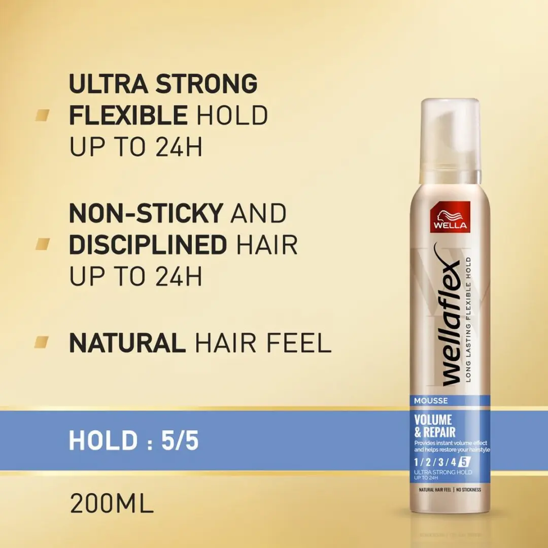 Wella Flex Mousse Shine & Hold 200ml